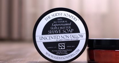 Sudsy Soap Supercreamed Unscented Triple Butter без красителей и ароматизаторов
