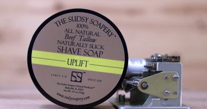 Sudsy Soap Uplift Tallow, Жировое мыло с медом и алоэ